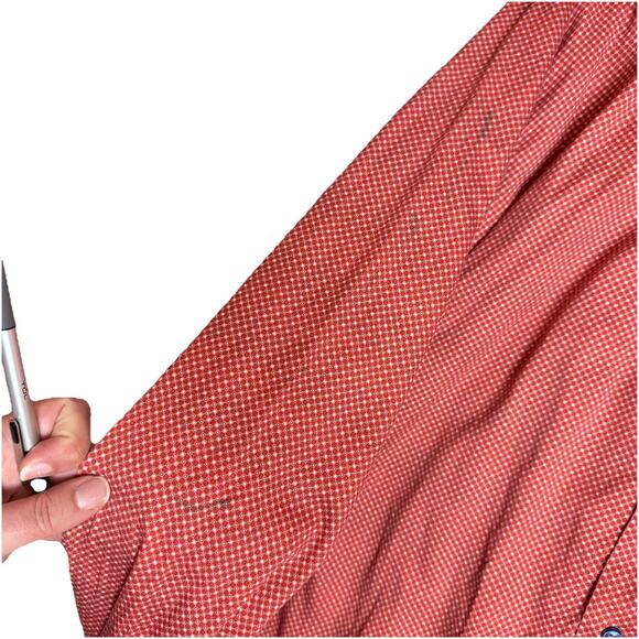 Designer Brand AVENUE 21 Button Sport‎ Shirt Rust Red Cotton MEN'S 2XL MSRP $145 - Picture 4 of 11